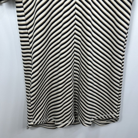 See By Chloe stripe flutter sleeve jersey dress size small - Picture 3 of 11